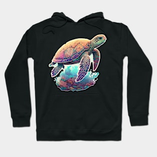 Peaceful Sea Turtle Hoodie